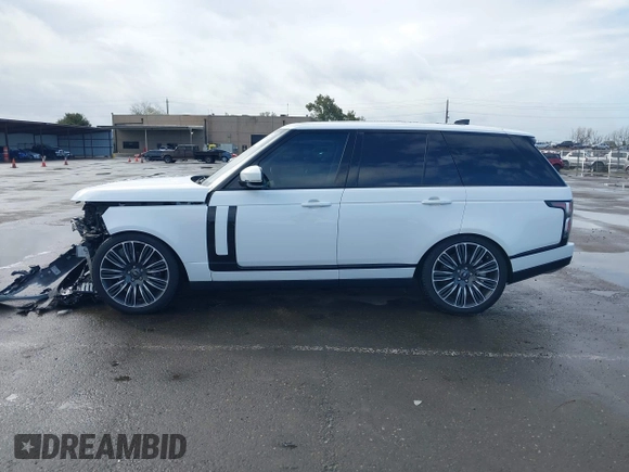 2022 Land Rover Range Rover Westminster z VIN SALGS2RU0NA464488, wystawiony jako IAAI lot #41808857 z przebiegiem 46 031 mil mil oraz . Historia ofert i sprzedaży dostępna na DreamBid. Obrazek 15.