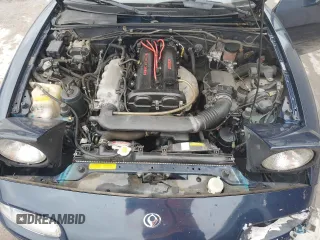 1996 Mazda MX-5 Miata z VIN JM1NA3531T0718068, wystawiony jako Copart lot #56614065 z przebiegiem 116 486 mil mil oraz Szkody całkowita. Historia ofert i sprzedaży dostępna na DreamBid. Obrazek 11.