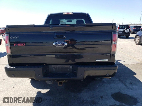 2014 Ford F-150 XL with VIN 1FTMF1CT4EFA06349, listed as a Copart auction lot 44969465 with 56,354 mi miles and Salvage title. Bid and sale history available at DreamBid. Image 6.
