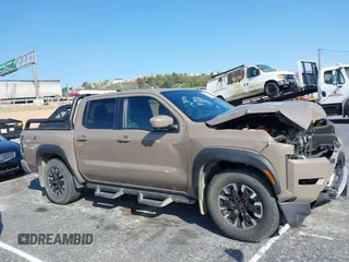 2023 Nissan Frontier Pro-X with VIN 1N6ED1EJ6PN627247, listed as a IAAI auction lot 41489652 with 29,232 mi miles and . Bid and sale history available at DreamBid. Image 13.