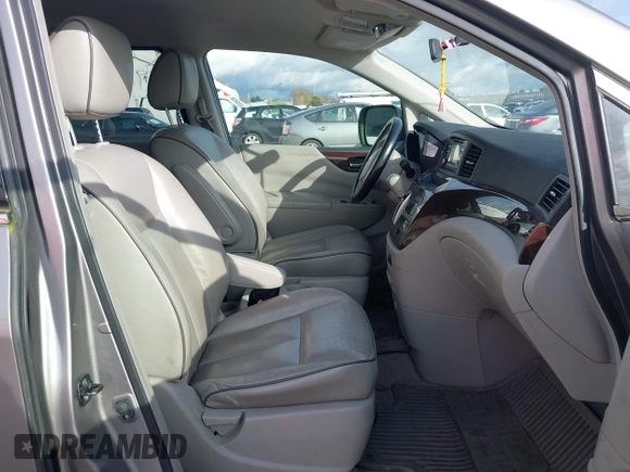2012 Nissan Quest SL z VIN JN8AE2KP3C9051315, wystawiony jako IAAI lot #38816807 z przebiegiem 153 380 mil mil oraz . Historia ofert i sprzedaży dostępna na DreamBid. Obrazek 5.