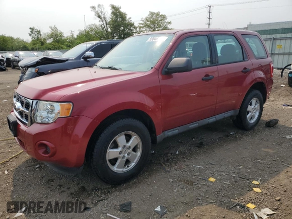 2011 Ford Escape XLS with VIN 1FMCU0C75BKA53581, listed as a Copart auction lot 59046365 with 135,134 mi miles and Salvage title. Bid and sale history available at DreamBid. Image 1.
