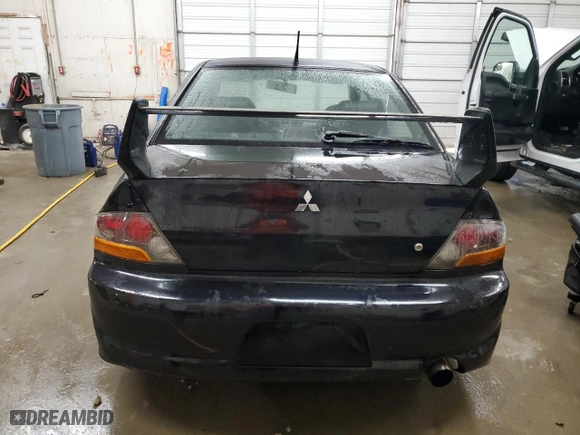 2005 Mitsubishi Lancer Evolution VIII with VIN JA3AH86D45U023317, listed as a Copart auction lot 78750514 with 232,987 mi miles and Salvage Title. Bid and sale history available at carsss.com. Image 6.