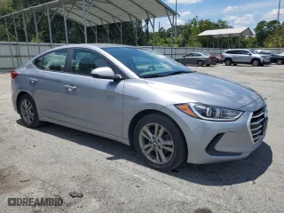 2017 Hyundai Elantra SE with VIN 5NPD84LF1HH053158, listed as a Copart auction lot 62102474 with 125,514 mi miles and Salvage Title. Bid and sale history available at carsss.com. Image 4.