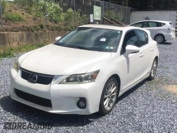 2012 Lexus CT 200h with VIN JTHKD5BH1C2054797, listed as a Copart auction lot 64297095 with 146,618 mi miles and Clean title. Bid and sale history available at DreamBid. Image 2.