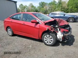 2017 Hyundai Accent Value Edition with VIN KMHCT4AE3HU220903, listed as a Copart auction lot 53548145 with 85,131 mi miles and Salvage Title. Bid and sale history available at DreamBid. Image 4.