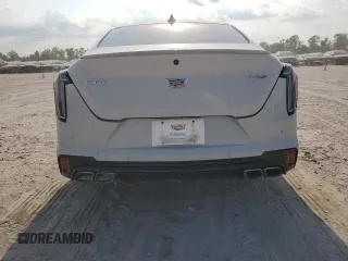 2021 Cadillac CT4 V-Series z VIN 1G6DD5RL8M0144730, wystawiony jako Copart lot #68945794 z przebiegiem 54 605 mil mil oraz Szkody całkowita. Historia ofert i sprzedaży dostępna na DreamBid. Obrazek 6.
