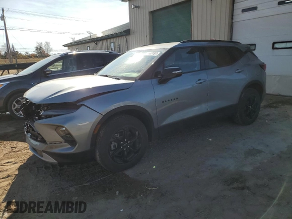 2024 Chevrolet Blazer LT с VIN 3GNKBJR48RS216108, выставлен на аукционе Copart как лот 76663194 с пробегом 7 124 миль миль и Списание • Salvage title. История ставок и продаж доступна на DreamBid. Изображение 1.