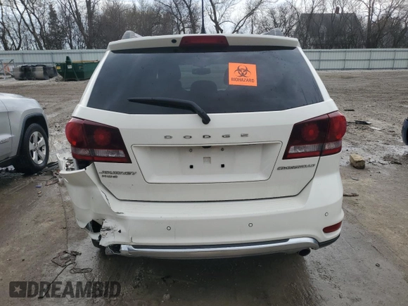 2016 Dodge Journey Crossroad Plus z VIN 3C4PDDGG8GT121871, wystawiony jako Copart lot #54056885 z przebiegiem 145 120 mil mil oraz Nie do naprawy • Non repairable. Historia ofert i sprzedaży dostępna na DreamBid. Obrazek 6.