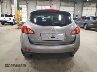 2009 Nissan Murano S with VIN JN8AZ18WX9W145005, listed as a Copart auction lot 54900095 with 188,507 mi miles and Clean Title. Bid and sale history available at carsss.com. Image 6.