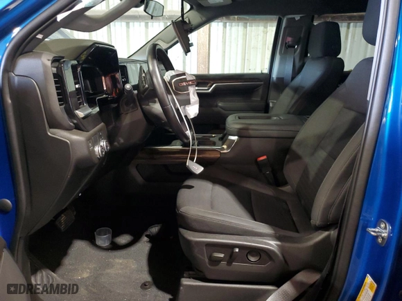 2022 GMC Sierra 1500 Elevation with VIN 1GTPHCED2NZ598910, listed as a Copart auction lot 61255804 with 34,686 mi miles and Salvage Title. Bid and sale history available at carsss.com. Image 7.