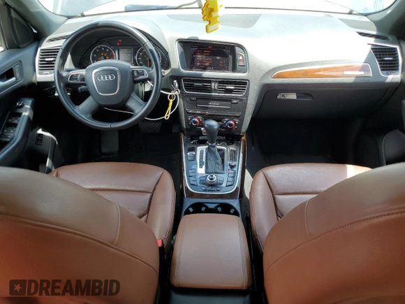2012 Audi Q5 Premium Plus with VIN WA1LFAFP9CA112682, listed as a Copart auction lot 60702555 with 119,214 mi miles and Salvage title. Bid and sale history available at DreamBid. Image 8.