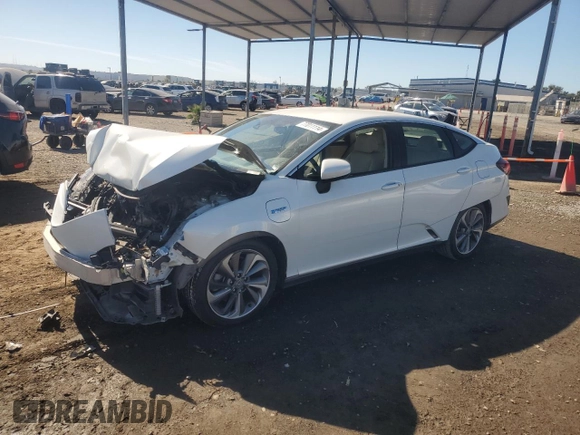 2018 Honda Clarity Plug-In Hybrid Touring with VIN JHMZC5F34JC018982, listed as a Copart auction lot 77011114 with 117,061 mi miles and Salvage Title. Bid and sale history available at carsss.com. Image 1.