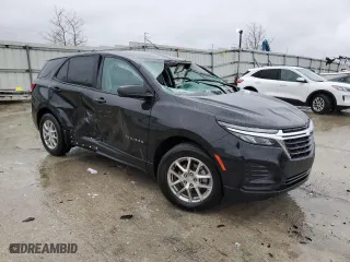 2022 Chevrolet Equinox LS with VIN 2GNAXSEV8N6118545, listed as a Copart auction lot 85047934 with 11,169 mi miles and Salvage Title. Bid and sale history available at carsss.com. Image 4.