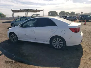 2013 Kia Forte SX with VIN KNAFW4A35D5741002, listed as a Copart auction lot 75131484 with 204,722 mi miles and Salvage Title. Bid and sale history available at carsss.com. Image 2.