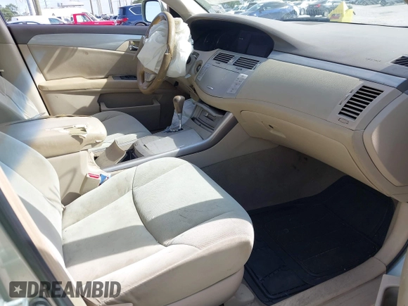 2007 Toyota Avalon XL z VIN 4T1BK36B67U186025, wystawiony jako IAAI lot #41904650 z przebiegiem 127 081 mil mil oraz . Historia ofert i sprzedaży dostępna na DreamBid. Obrazek 5.