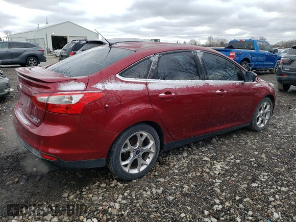 2013 Ford Focus Titanium with VIN 1FADP3J21DL168951, listed as a Copart auction lot 46794205 with 109,612 mi miles and Clean Title. Bid and sale history available at carsss.com. Image 3.