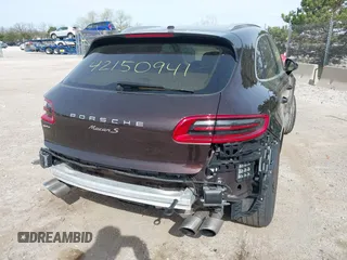 2016 Porsche Macan S with VIN WP1AB2A57GLB53955, listed as a IAAI auction lot 42150941 with 82,613 mi miles and . Bid and sale history available at DreamBid. Image 6.