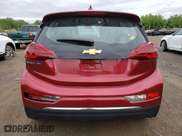 2017 Chevrolet Bolt EV LT z VIN 1G1FW6S07H4175268, wystawiony jako Copart lot #57917015 z przebiegiem 73 770 mil mil oraz Szkody całkowita. Historia ofert i sprzedaży dostępna na DreamBid. Obrazek 6.