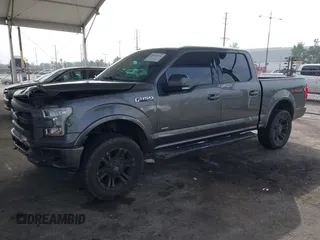 2016 Ford F-150 XLT with VIN 1FTEW1EG8GKE16490, listed as a IAAI auction lot 40622454 with 156,573 mi miles. Bid and sale history available at carsss.com. Image 17.