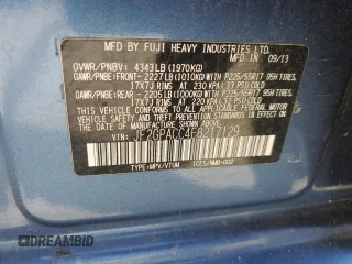 2014 Subaru Crosstrek Premium with VIN JF2GPACC4E8217129, listed as a Copart auction lot 62280635 with 149,188 mi miles and Clean title. Bid and sale history available at DreamBid. Image 12.