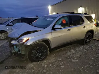 2019 Chevrolet Traverse RS with VIN 1GNEVJKW4KJ270951, listed as a Copart auction lot 83894124 with 57,729 mi miles and Non Repairable. Bid and sale history available at carsss.com. Image 1.