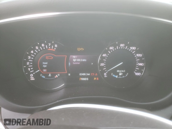2018 Lincoln MKC Reserve with VIN 5LMCJ3C97JUL04340, listed as a Copart auction lot 52628585 with 83,486 mi miles and Salvage title. Bid and sale history available at DreamBid. Image 9.