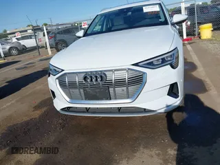 2019 Audi e-tron Premium Plus z VIN WA1LABGEXKB020765, wystawiony jako IAAI lot #42374055 z przebiegiem 53 673 mil mil oraz . Historia ofert i sprzedaży dostępna na DreamBid. Obrazek 12.