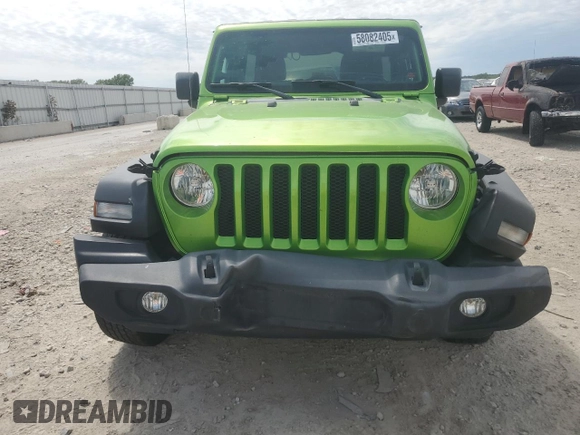 2020 Jeep Wrangler Unlimited Sport S с VIN 1C4HJXDN2LW113951, выставлен на аукционе Copart как лот 58082405 с пробегом 122 591 миль миль и Списание • Salvage title. История ставок и продаж доступна на DreamBid. Изображение 5.
