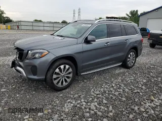 2019 Mercedes-Benz GLS 450 with VIN 4JGDF6EE5KB227307, listed as a Copart auction lot 62868825 with 56,374 mi miles and Salvage title. Bid and sale history available at DreamBid. Image 1.