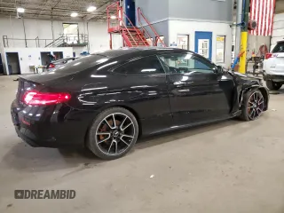 2017 Mercedes-Benz C 43 AMG with VIN WDDWJ6EB5HF457406, listed as a Copart auction lot 52108435 with 44,171 mi miles and Salvage title. Bid and sale history available at DreamBid. Image 3.