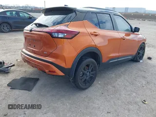 2023 Nissan Kicks SR with VIN 3N1CP5DV8PL490487, listed as a IAAI auction lot 41624376 with 25,525 mi miles and . Bid and sale history available at carsss.com. Image 4.