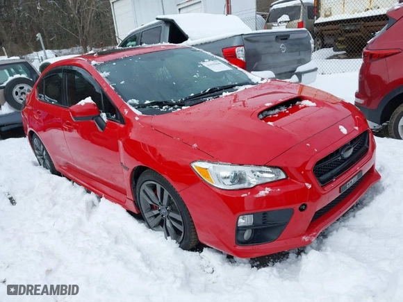 2016 Subaru WRX Premium with VIN JF1VA1E62G9819500, listed as a IAAI auction lot 41535640 with 77,932 mi miles. Bid and sale history available at carsss.com. Image 1.