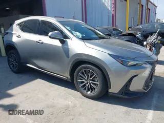 2025 Lexus NX 350h Premium с VIN 2T2GKCEZ3SC036643, выставлен на аукционе IAAI как лот 42162089 с пробегом 14 887 миль миль и . История ставок и продаж доступна на DreamBid. Изображение 1.