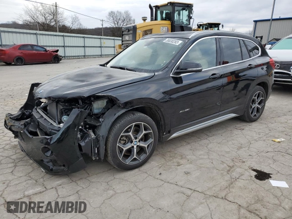 2018 BMW X1 xDrive28i with VIN WBXHT3C33J5L24195, listed as a Copart auction lot 38830283 with 35,004 mi miles. Bid and sale history available at carsss.com. Image 1.