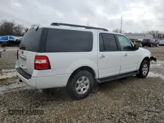 2010 Ford Expedition EL SSV with VIN 1FMJK1G58AEA87913, listed as a Copart auction lot 43518355 with 0 mi miles and Salvage Title. Bid and sale history available at carsss.com. Image 3.