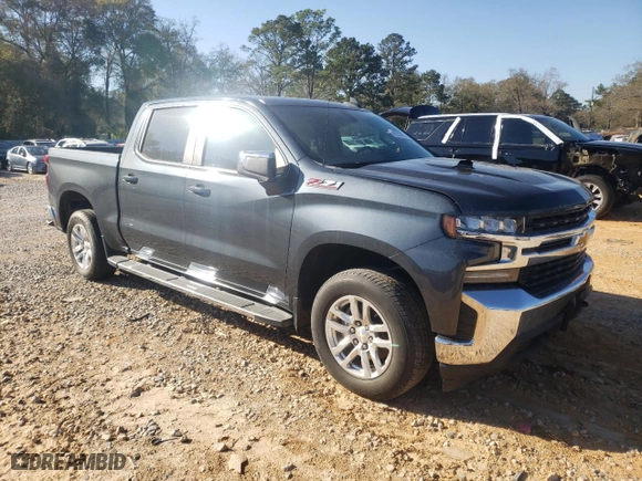 2019 Chevrolet Silverado 1500 LT with VIN 3GCUYDED9KG257296, listed as a Copart auction lot 49229695 with 0 mi miles and Salvage Title. Bid and sale history available at carsss.com. Image 4.