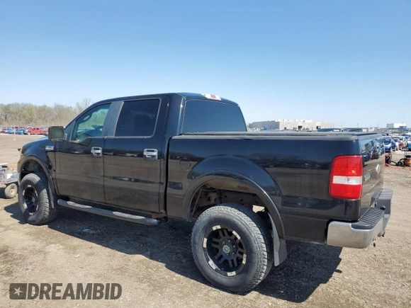 2007 Ford F-150 XLT with VIN 1FTPW14V47KC57993, listed as a Copart auction lot 53583765 with 156,109 mi miles and Salvage Title. Bid and sale history available at DreamBid. Image 2.