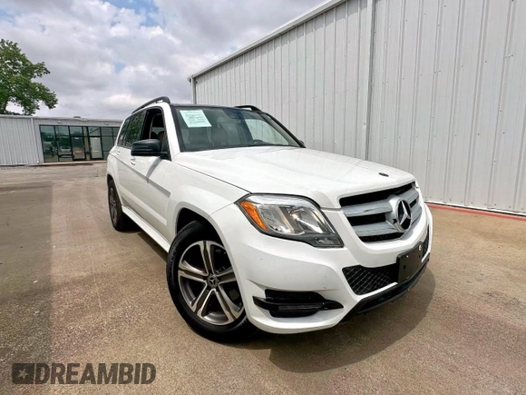 2015 Mercedes-Benz GLK GLK 350 with VIN WDCGG5HB2FG347630, listed as a Copart auction lot 54959725 with 114,506 mi miles and Clean Title. Bid and sale history available at carsss.com. Image 1.