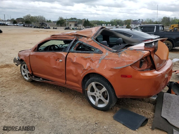 2007 Pontiac G5 GT with VIN 1G2AN15B777277773, listed as a Copart auction lot 50402865 with 159,203 mi miles and Salvage Title. Bid and sale history available at carsss.com. Image 2.