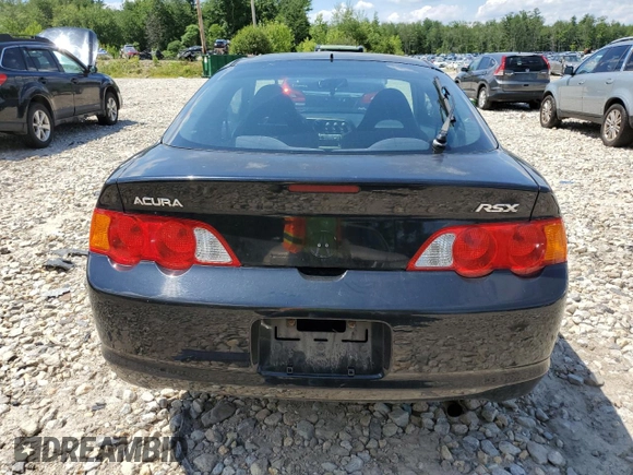 2004 Acura RSX with VIN JH4DC54834S008320, listed as a Copart auction lot 61895174 with 242,731 mi miles and Non Repairable. Bid and sale history available at carsss.com. Image 6.