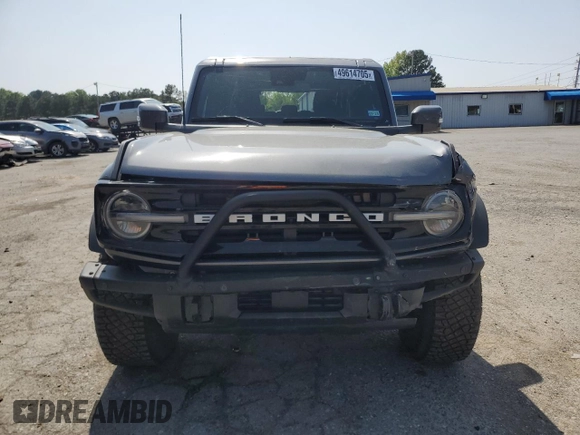 2024 Ford Bronco Outer Banks с VIN 1FMEE8BP1RLA57668, выставлен на аукционе Copart как лот 49614705 с пробегом 20 969 миль миль и Списание • Salvage title. История ставок и продаж доступна на DreamBid. Изображение 5.