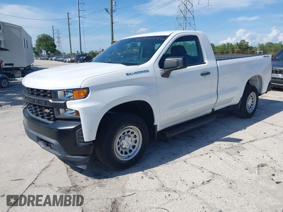 2021 Chevrolet Silverado 1500 with VIN 3GCNYAEH1MG295419, listed as a IAAI auction lot 42064514 with Not Provided miles and . Bid and sale history available at DreamBid. Image 2.