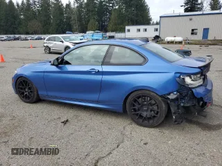 2016 BMW 2 Series M235i xDrive with VIN WBA1J9C59GV696705, listed as a Copart auction lot 47900155 with 80,216 mi miles and Salvage Title. Bid and sale history available at carsss.com. Image 2.