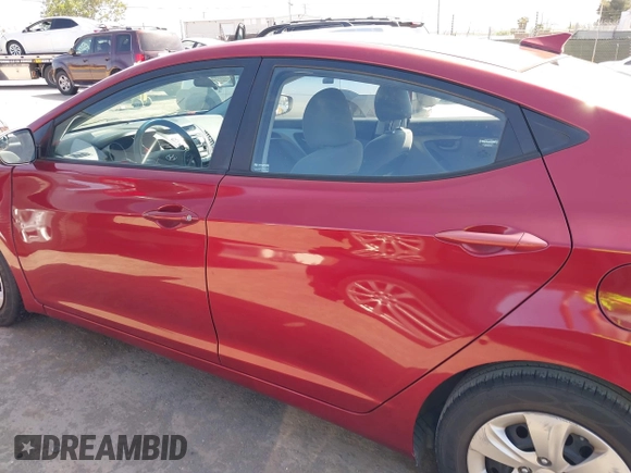 2016 Hyundai Elantra SE with VIN 5NPDH4AE5GH709421, listed as a IAAI auction lot 42349872 with 118,693 mi miles and . Bid and sale history available at DreamBid. Image 14.