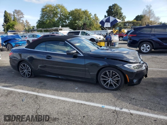 2023 BMW 4 Series 430i z VIN WBA23AT04PCL64980, wystawiony jako Copart lot #44556463 z przebiegiem 6 729 mil mil oraz . Historia ofert i sprzedaży dostępna na DreamBid. Obrazek 4.
