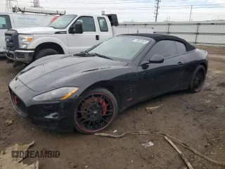 2011 Maserati GranTurismo Convertible with VIN ZAM45KMA8B0054033, listed as a Copart auction lot 48863045 with 19,365 mi miles and Clean Title. Bid and sale history available at carsss.com. Image 1.