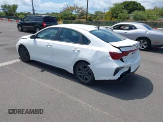 2021 Kia Forte GT-Line with VIN 3KPF34AD0ME393490, listed as a IAAI auction lot 42338272 with 23,101 mi miles and . Bid and sale history available at DreamBid. Image 3.