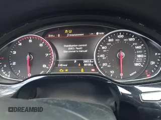 2015 Audi A8 L 4.0T with VIN WAU32AFD4FN041084, listed as a IAAI auction lot 41450453 with 86,199 mi miles. Bid and sale history available at carsss.com. Image 7.