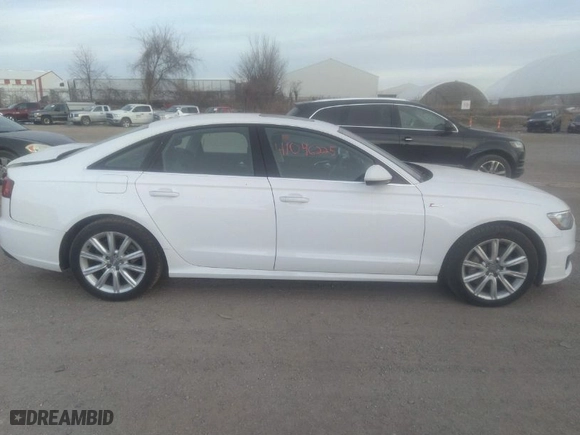 2016 Audi A6 3.0T Premium Plus with VIN WAUFGAFC9GN001624, listed as a IAAI auction lot 41096225 with NaN miles. Bid and sale history available at carsss.com. Image 13.